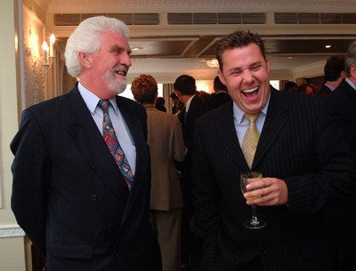 Stanley Jackson with Aaron James