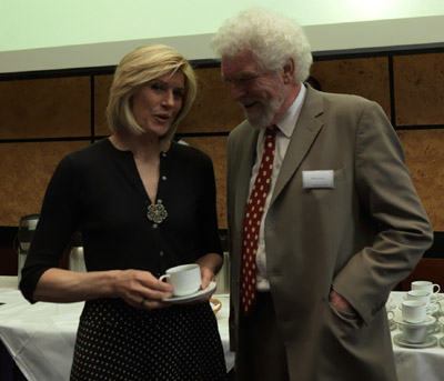 Stanley Jackson with Selina Scott